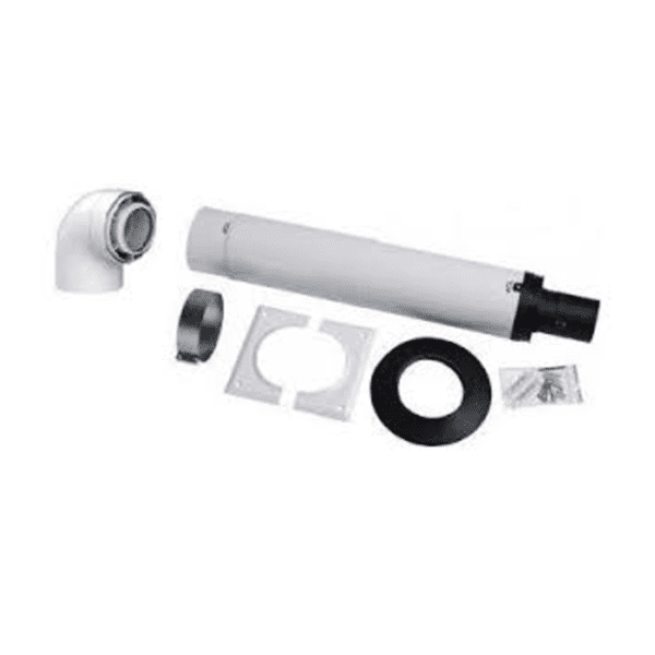 Viessmann standard 1m horizontal flue kit