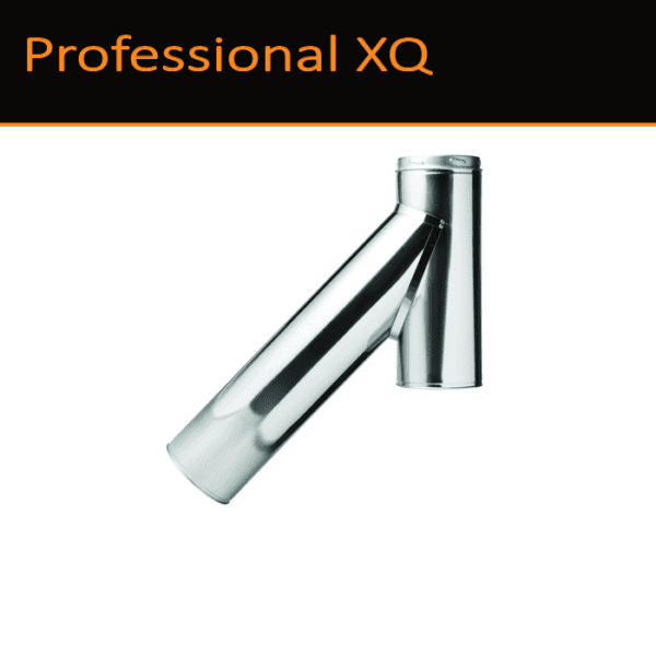 Stovax XQ Extended 135 Degree Tee